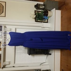 Calvin Klein royal blue dress NWT